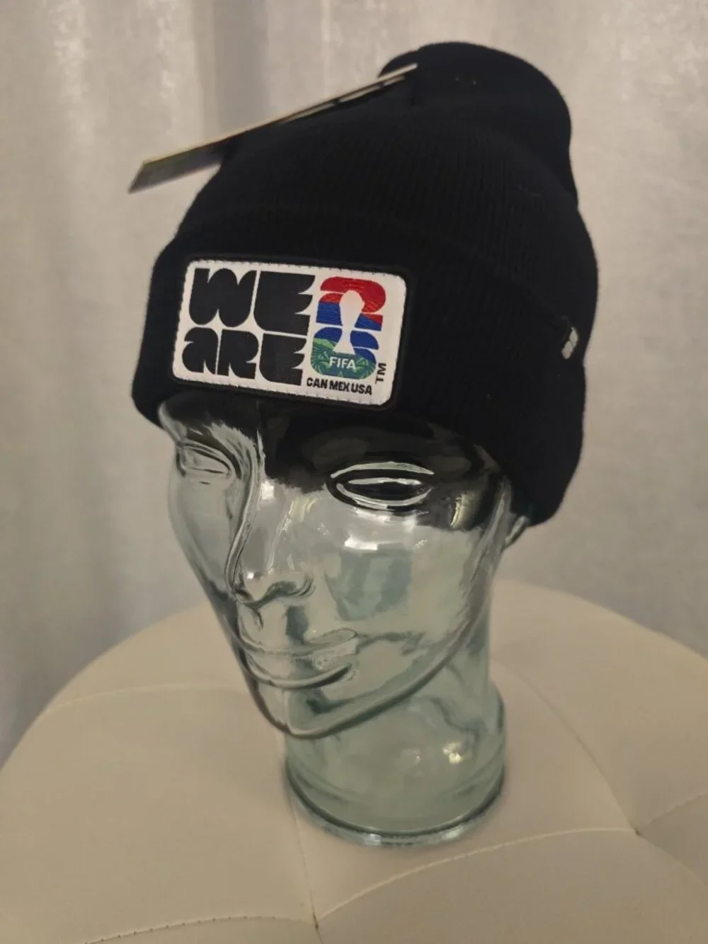 FIFA World Cup 2026 Beanie Ski Skull Cap Hat USA Canada Mexico Soccer Licensed - Picture 1 of 8